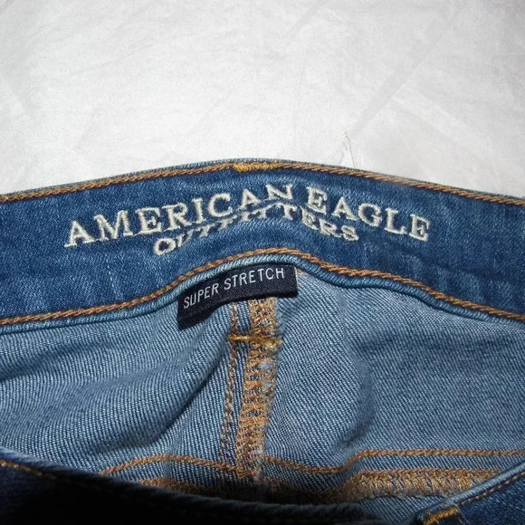AMERICAN EAGLE Medium Wash Stretch Jegging Size 6 - Picture 5 of 6